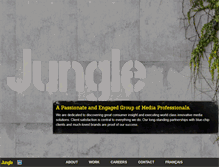 Tablet Screenshot of junglemedia.ca